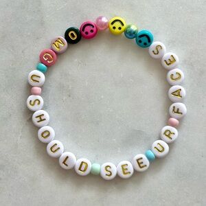 Taylor Swift Friendship Bracelet- But Daddy I Love Him